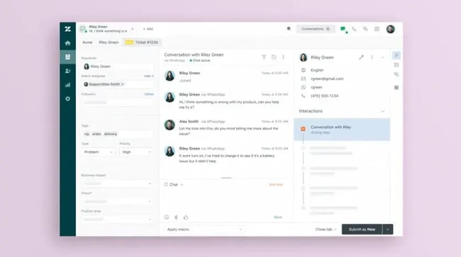 zendesk customer portal ui